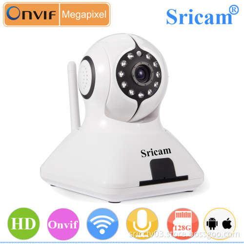 Sricam SPOO6 New Indoor Linkage Alarm Onvif Wireless Full HD IP Camera With 128G SD Card